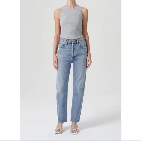 Agolde Denim - Agolde 90s Pinch Waist Blue Jean size 27